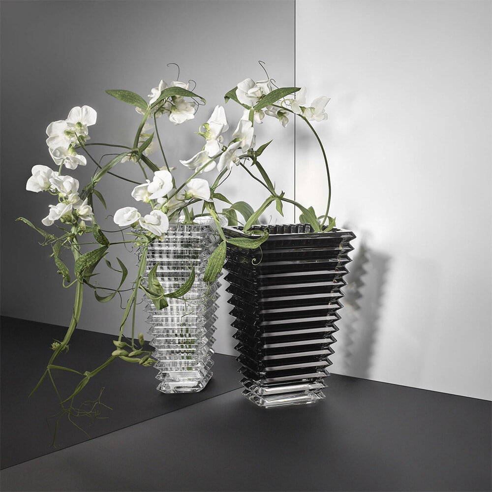 Baccarat Small Rectangular Eye Vases